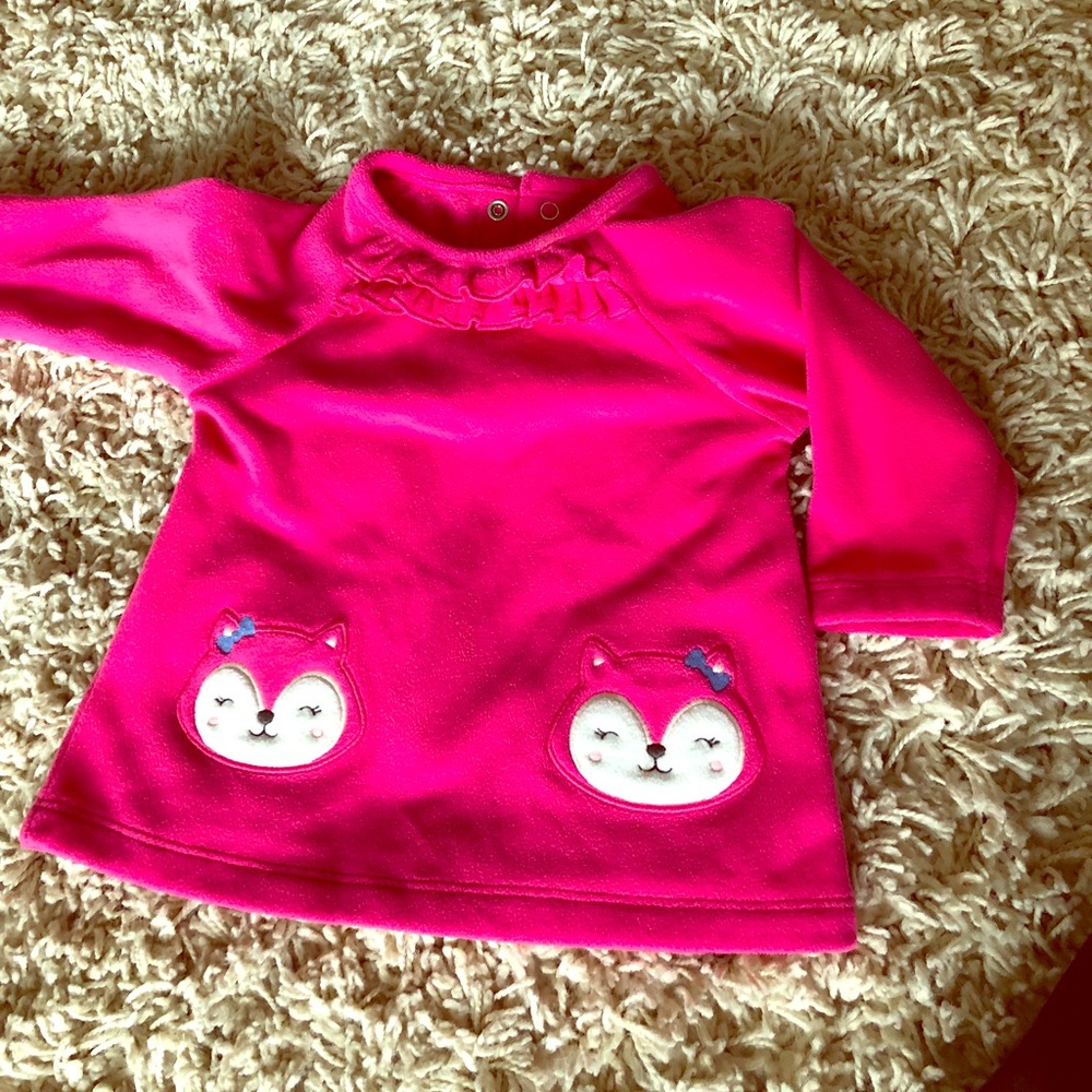Baby girls Carter’s fleece top